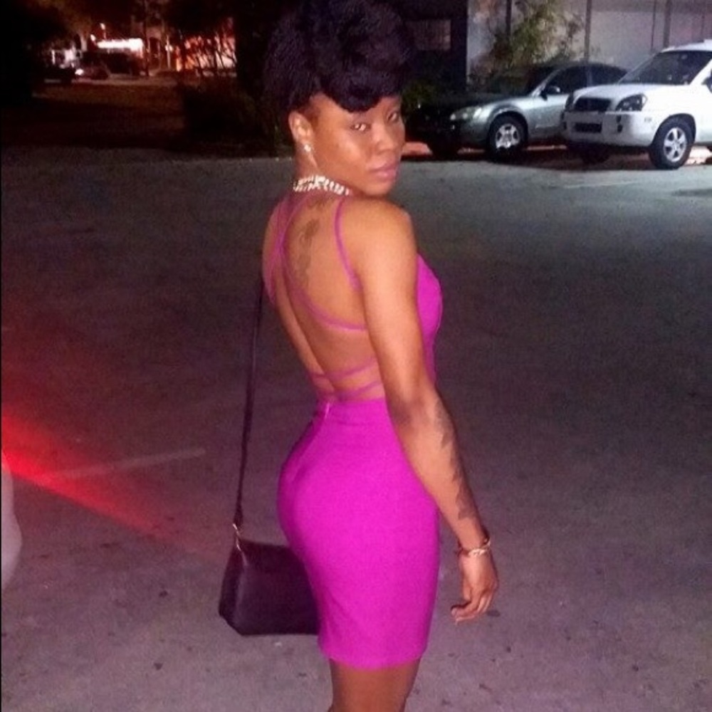 Pink dress